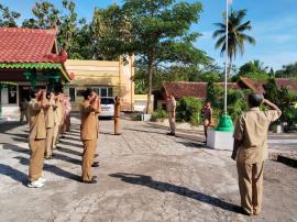 APEL SENIN DIPIMPIN PANEWU KARANGMOJO LANJUT RAKOR